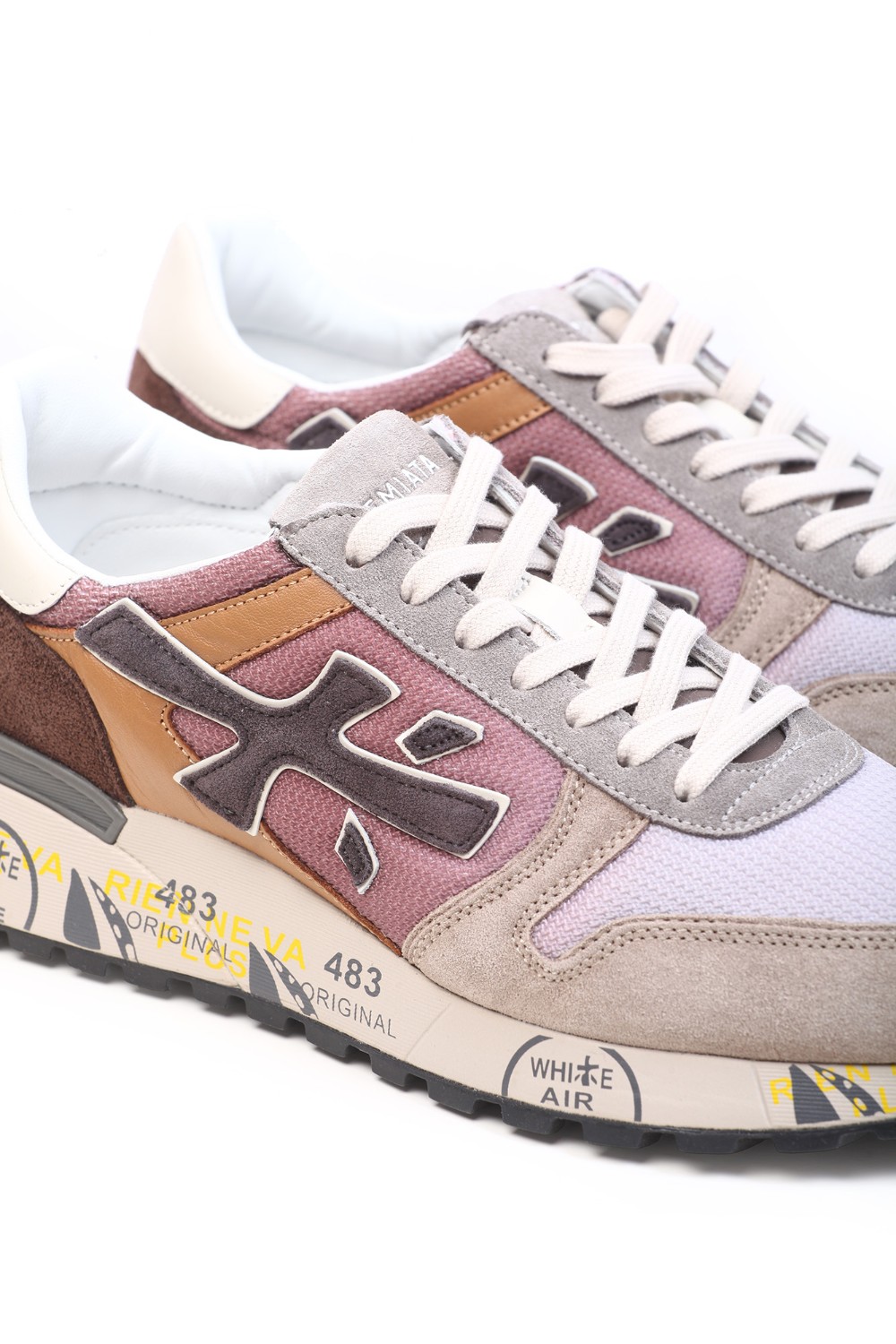 shop PREMIATA Saldi Scarpe: Premiata sneakers MICK.
Logo Premiata.
Nylon decolorato effetto used.
Suola ergonomica.
Tomaia: 45% pelle di vitello 45% poliammide 10% poliuretano
Suola: 65% EVA 5% TPU (PLASTIC MATERIAL) 30% RUBBER.
Made in Vietnam.. MICK-6414 number 7236280
